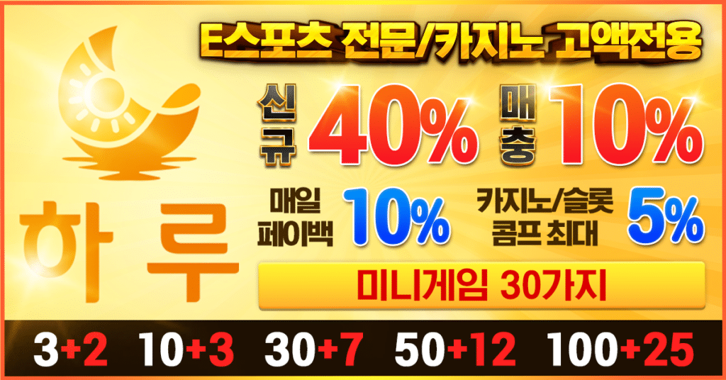 하루 먹튀검증